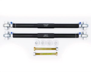 Cadillac CTS Toe Links - Rear - SPL Parts - Adjustable with Eccentric Lockout - Black Anodized - `13-`19